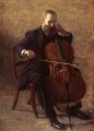 Die Cello Spieler Realismus Porträt Thomas Eakins